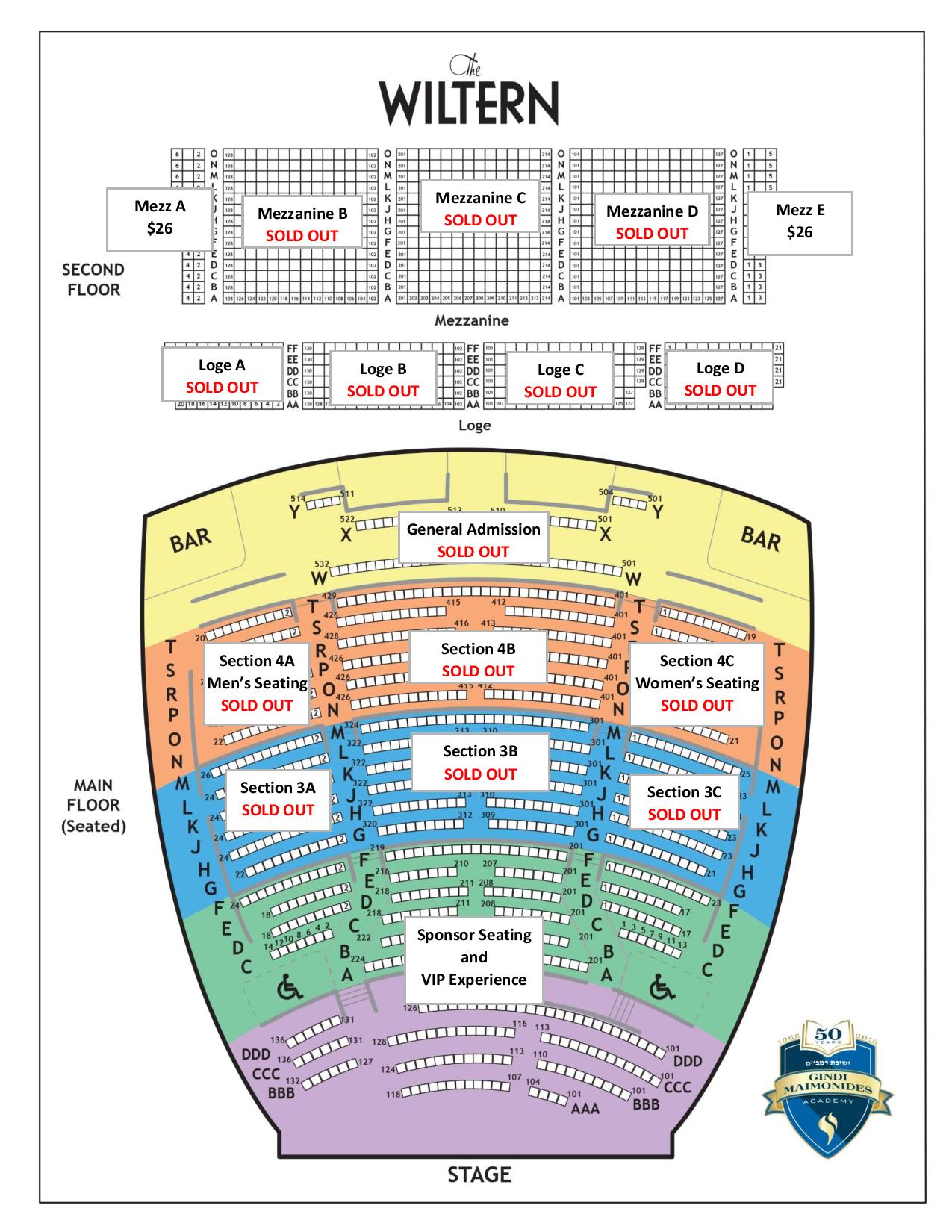 wiltern seating chart gindi maimonides academy gindi the wiltern la seating chart
