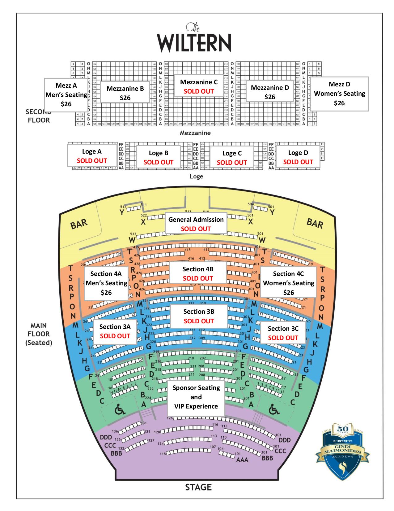 Wiltern Seating with Ticket Pricespage001 Gindi